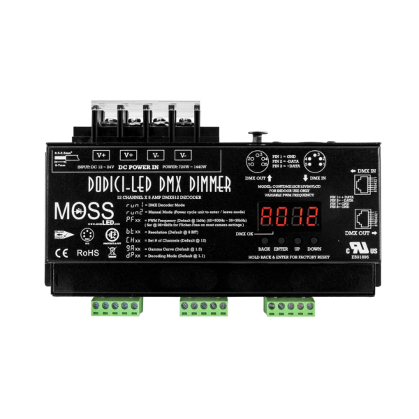 DODICI-LED DMX Dimmer- FW1.000