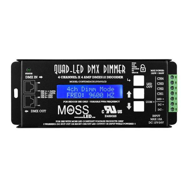 Quad-LED DMX 4-Channel Dimmer