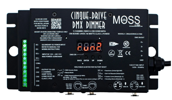 Cinque Drive - XLR C14